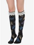 Butterfly Lace Thigh-High Socks, , hi-res