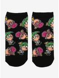 Fairly Oddparents Cosmo & Wanda No-Show Socks, , hi-res