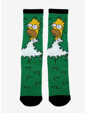 The Simpsons Homer Bush Crew Socks, , hi-res