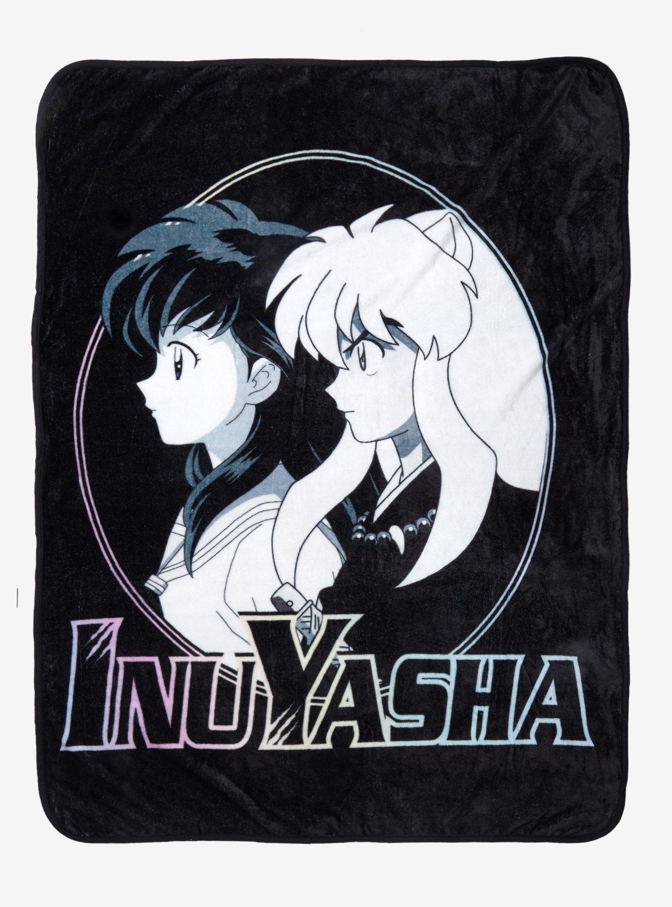 InuYasha Kagome & Inuyasha Profile Throw Blanket Hot Topic