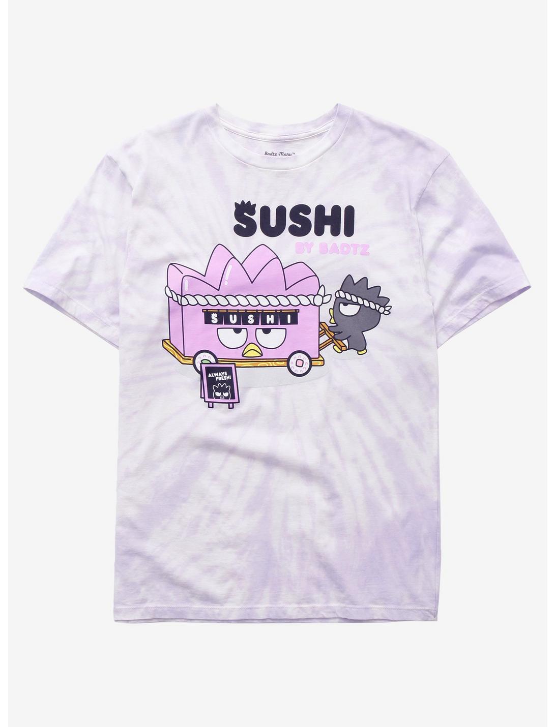 Sanrio Badtz Maru Food Truck Tie-Dye Women's T-Shirt - BoxLunch Exclusive, TIE DYE, hi-res