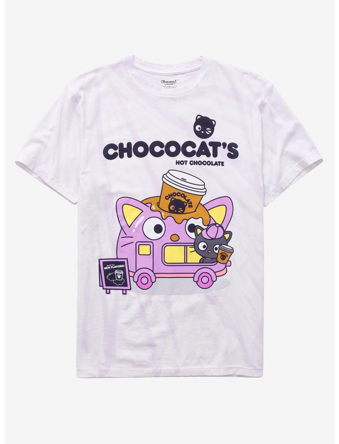 Sanrio Chococat Food Truck Tie-Dye Women's T-Shirt - BoxLunch Exclusive, TIE DYE, hi-res