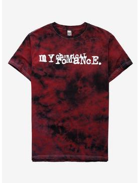 My Chemical Romance Black & Red Tie-Dye Girls T-Shirt, , hi-res