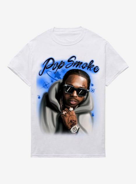 Pop Smoke Official Airbrush T-Shirt オフィシャル Pop Smoke Airbrush T-Shirt | Hot Topic