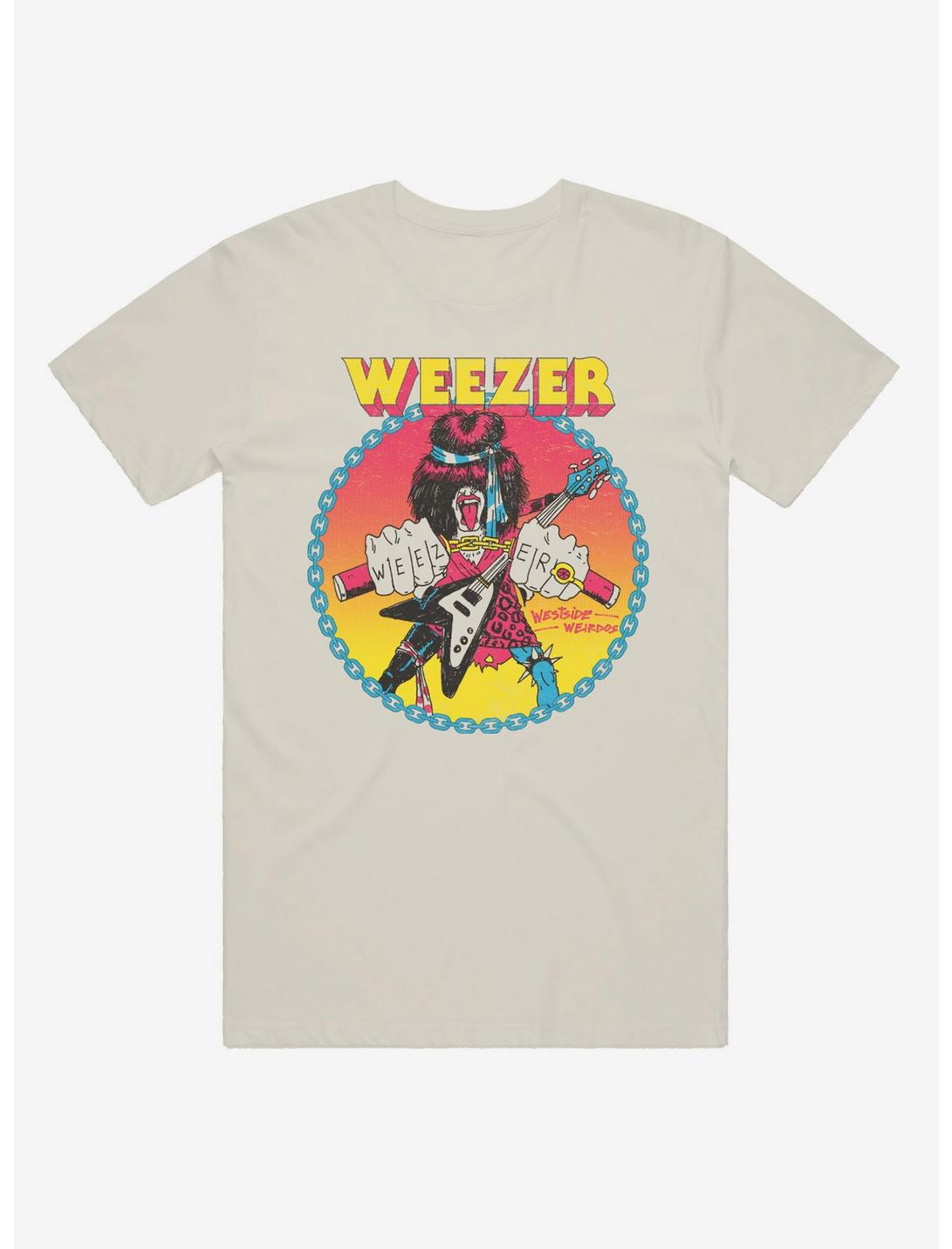 Weezer Westside Weirdos T-Shirt, NATURAL, hi-res