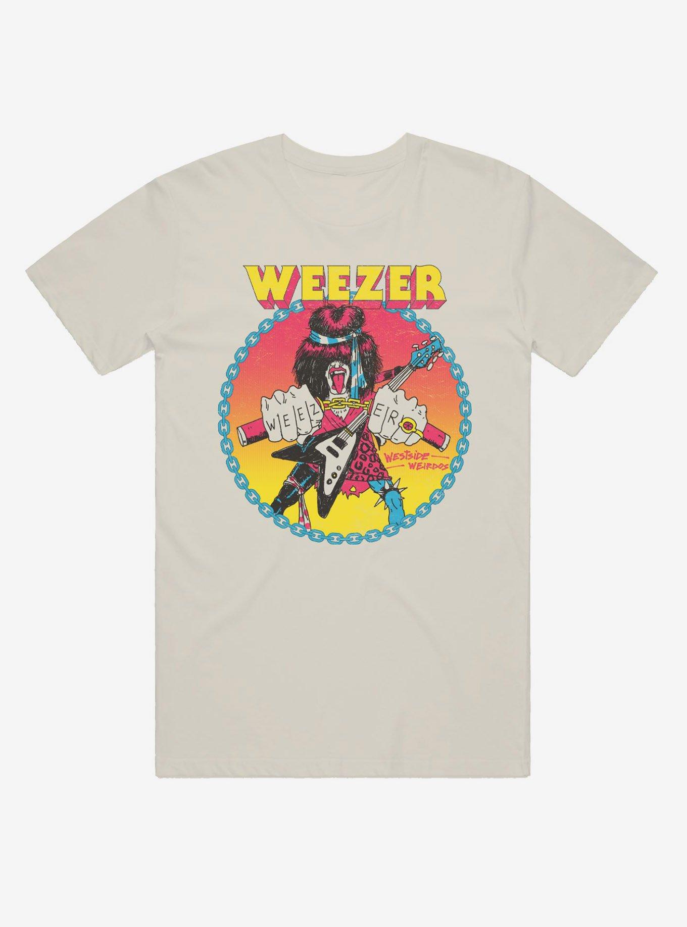 Weezer Westside Weirdos T-Shirt, NATURAL, hi-res