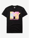 MTV Gradient Logo T-Shirt, BLACK, hi-res