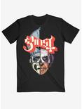 Ghost Faces Of Papa Emeritus T-Shirt, BLACK, hi-res