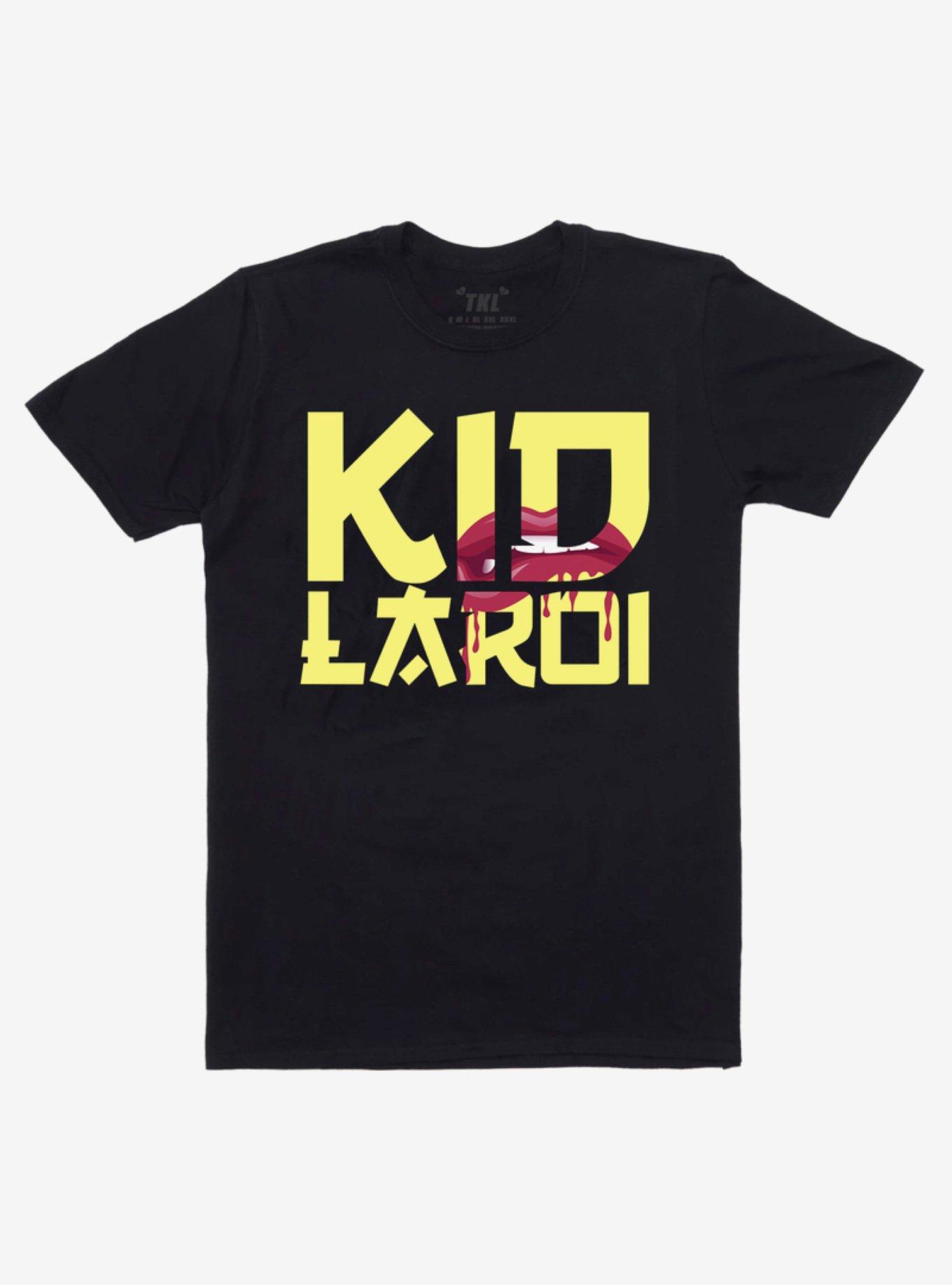 The Kid LAROI Lips T-Shirt, BLACK, hi-res