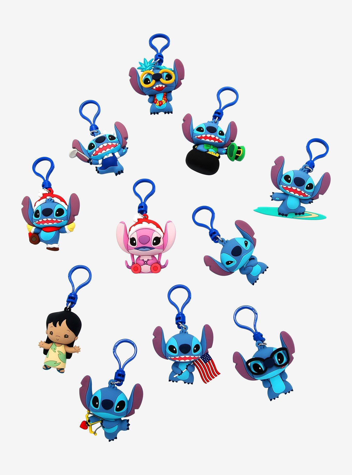Lilo and Stitch - 4th of July Stitch Bag Clip Keychain – MadHouse