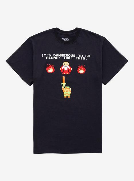 The Legend Of Zelda It's Dangerous To Go Alone T-Shirt | Hot Topic
