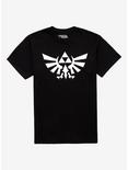 The Legend Of Zelda Hyrule Crest T-Shirt, BLACK, hi-res