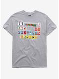 Super Mario Periodic Table T-Shirt, HEATHER, hi-res