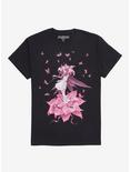 Fairy Rose Boyfriend Fit Girls T-Shirt, MULTI, hi-res