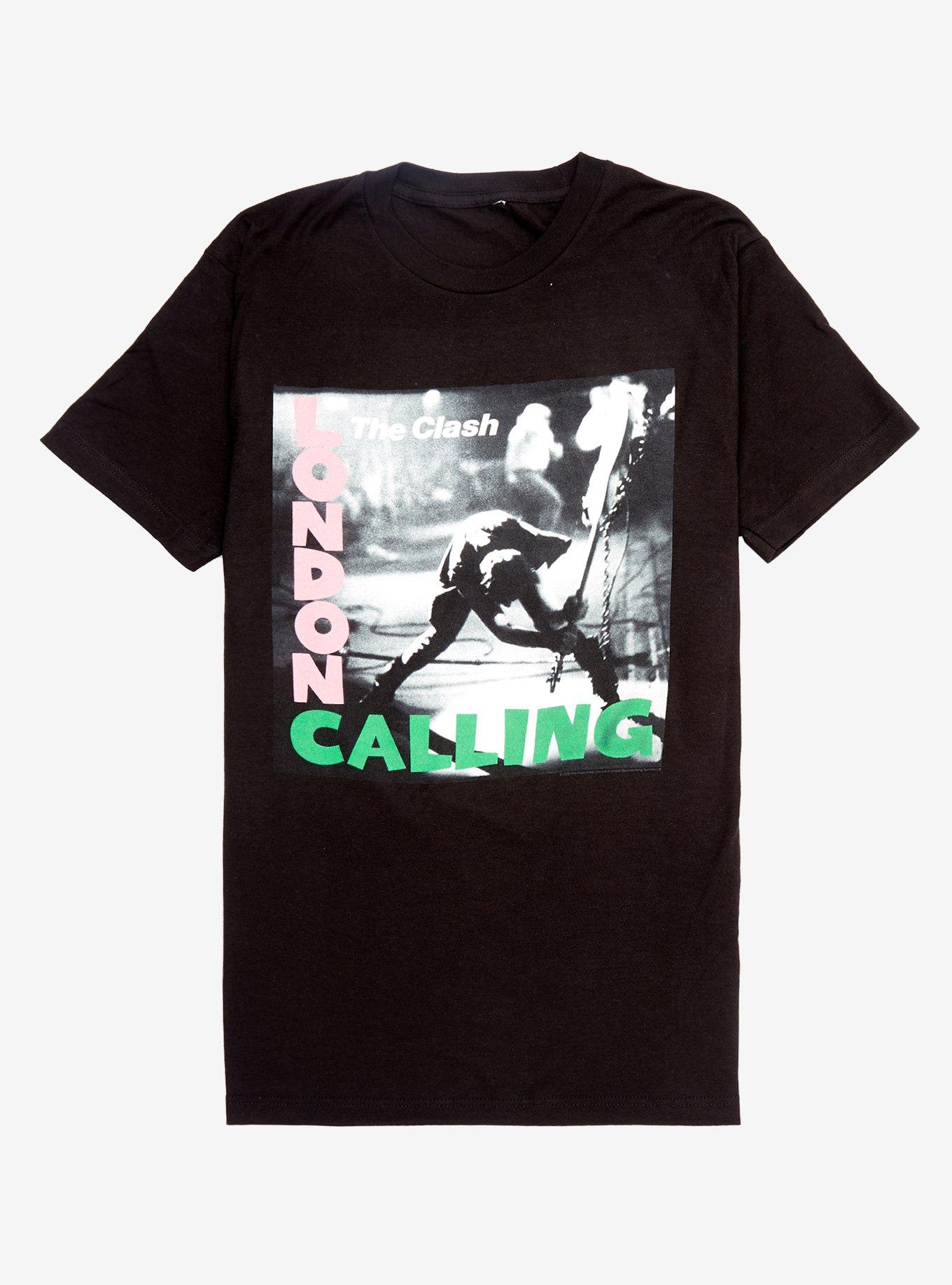 The Clash London Calling Cover T-Shirt, BLACK, hi-res