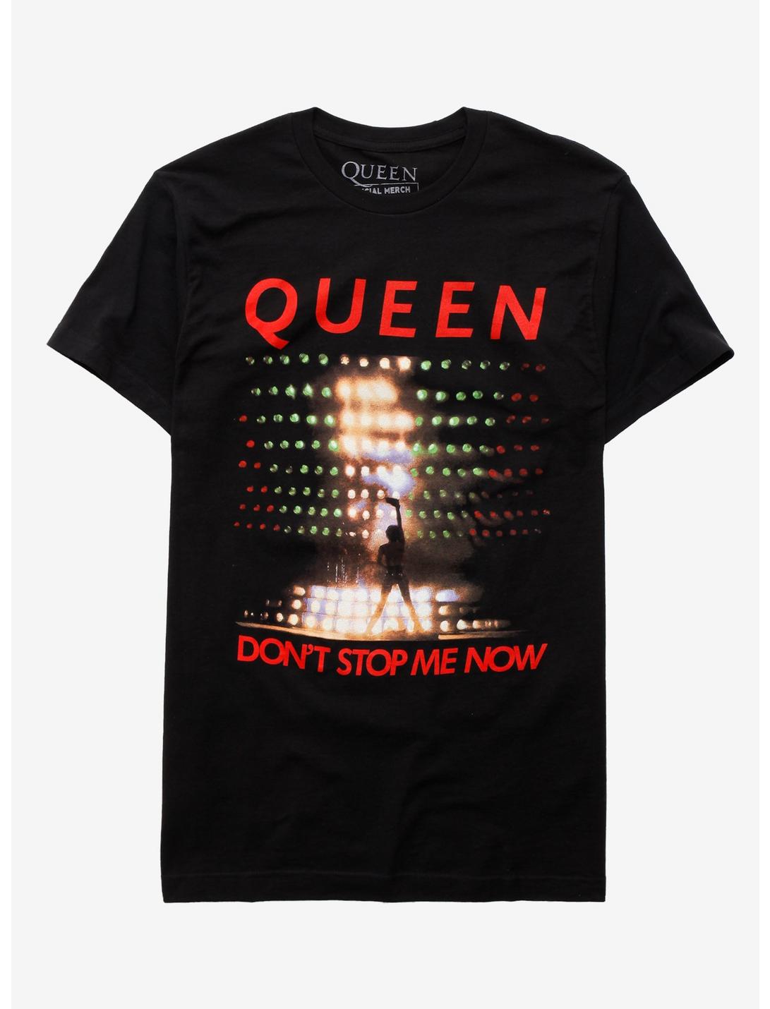 Queen Don't Stop Me Now Stage Lights T-Shirt, BLACK, hi-res
