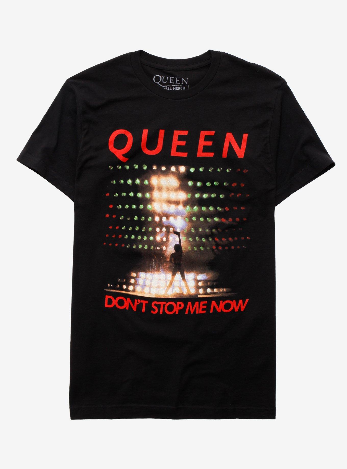 Queen Don't Stop Me Now Stage Lights T-Shirt, BLACK, hi-res