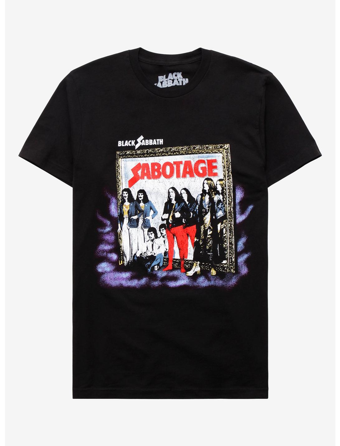 Black Sabbath Sabotage T-Shirt, BLACK, hi-res