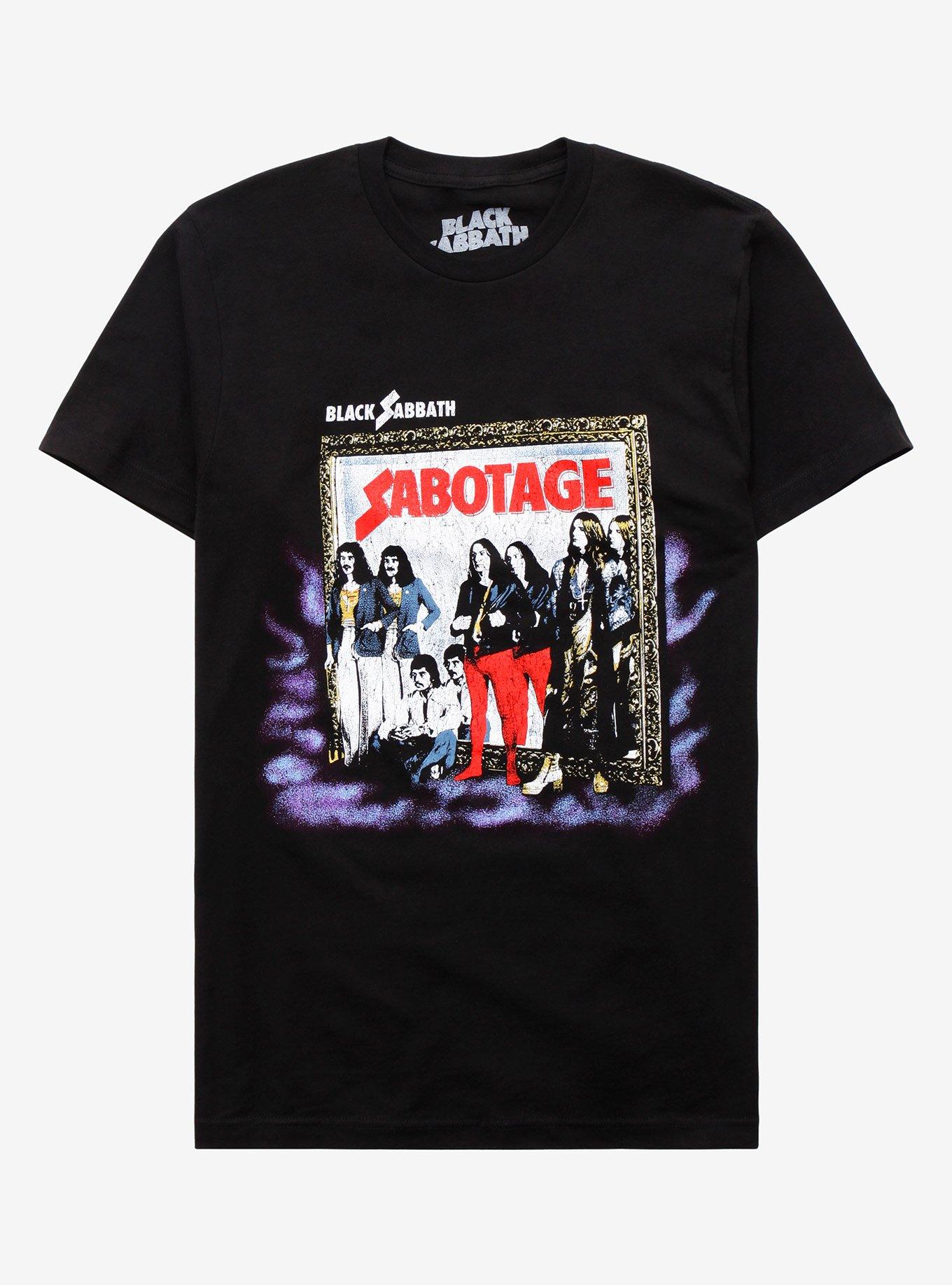 Black Sabbath Sabotage T-Shirt, BLACK, hi-res