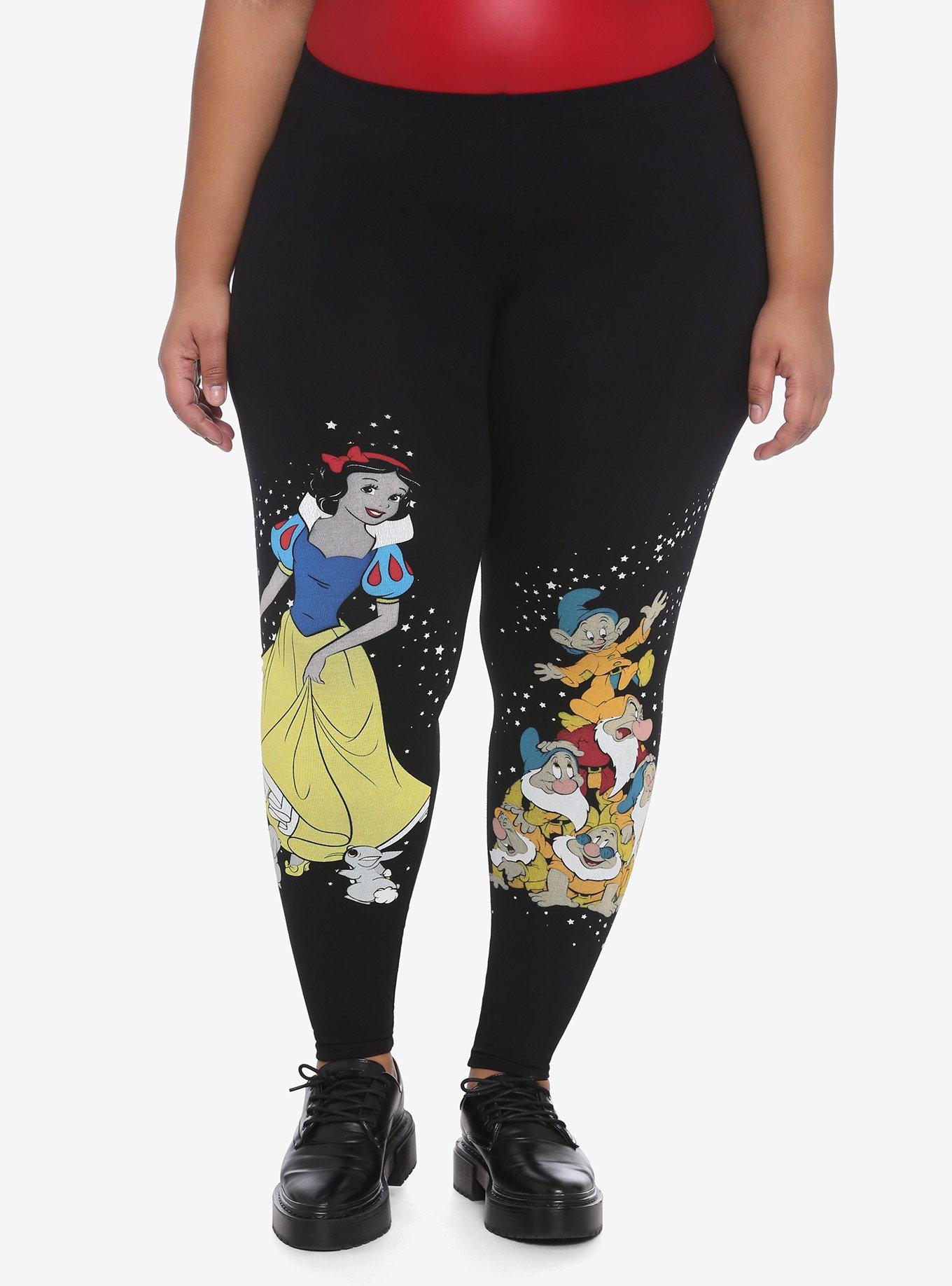 Disney Snow White And The Seven Dwarfs Leggings Plus Size, MULTI, hi-res