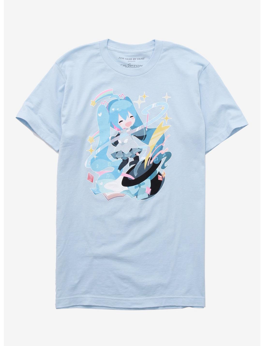 Hatsune Miku Magic Voice T-Shirt, BLUE, hi-res