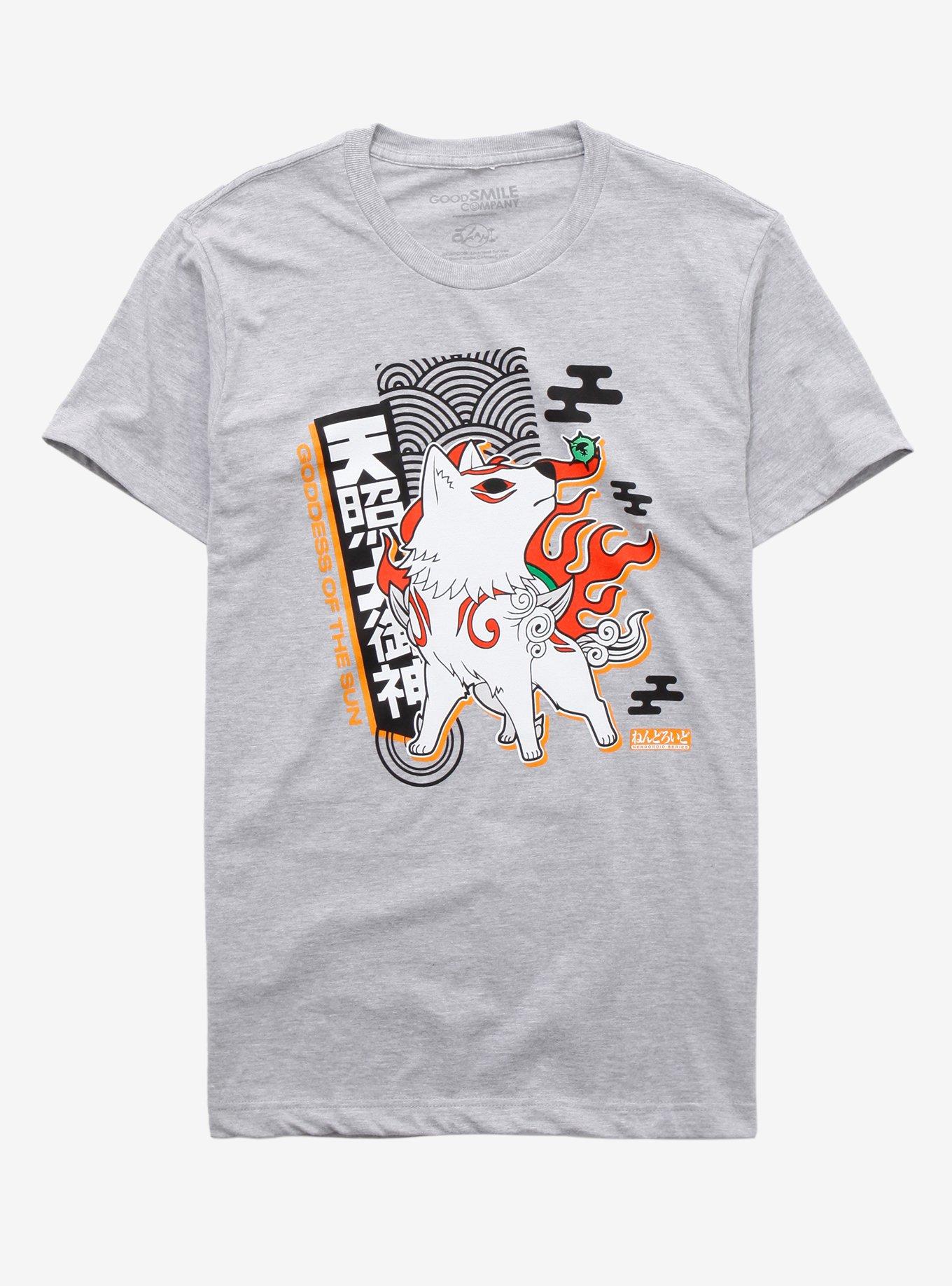 Nendoroid Okami Shapes T-Shirt, HEATHER, hi-res