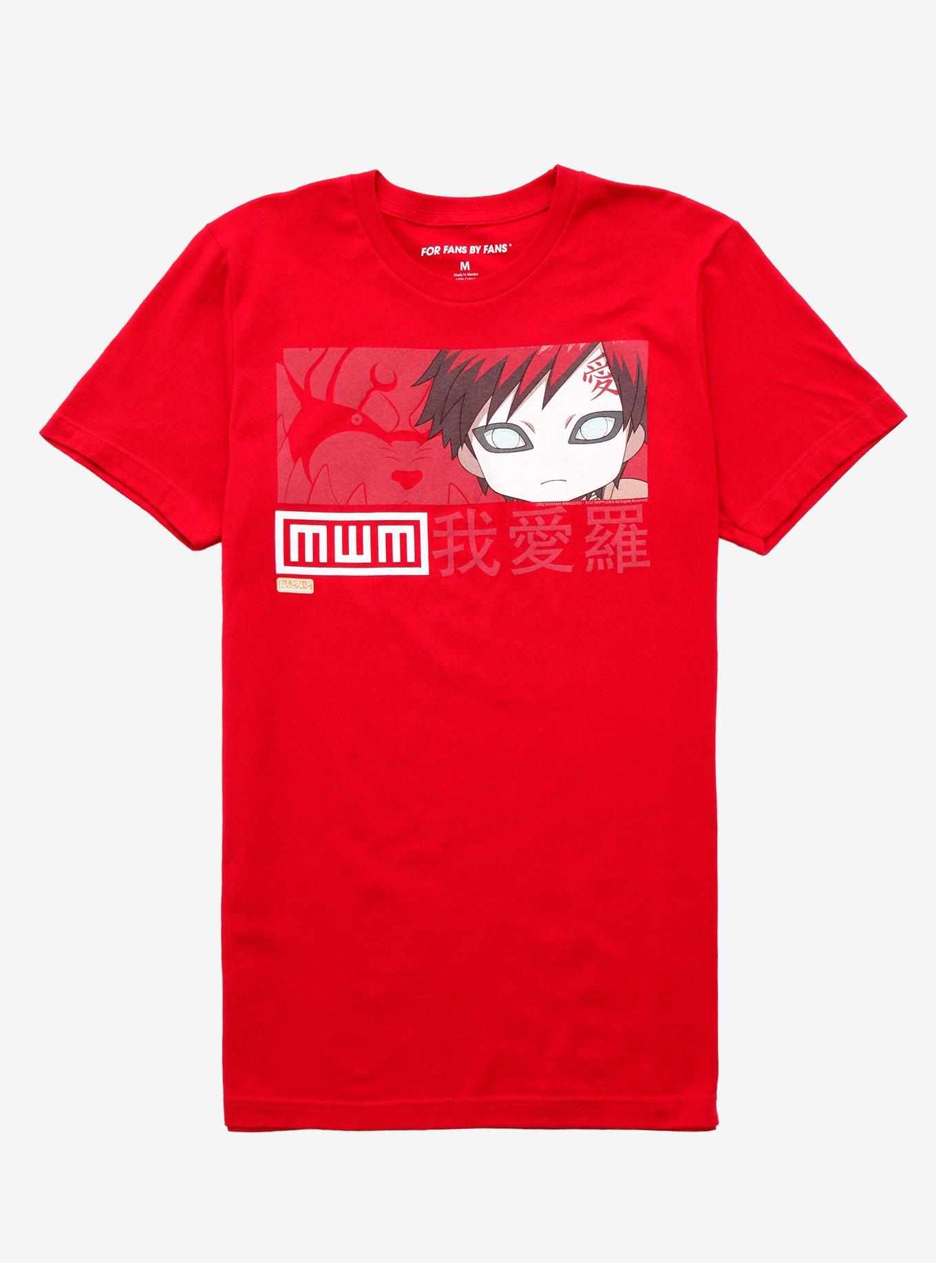 Nendoroid Naruto Shippuden Chibi Gaara & Shukaku T-Shirt, CARDINAL, hi-res