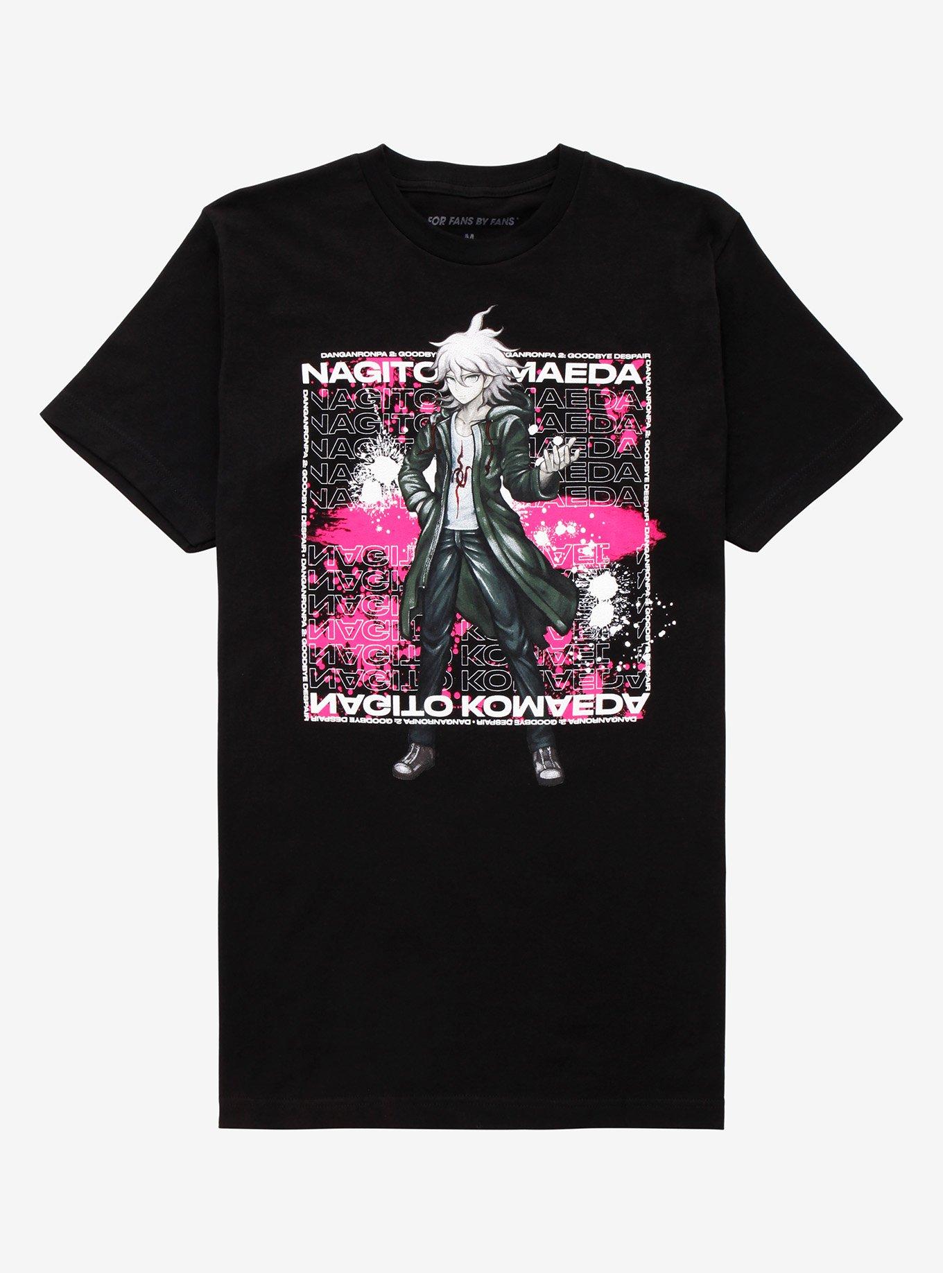 Danganronpa Nagito Splatter T Shirt