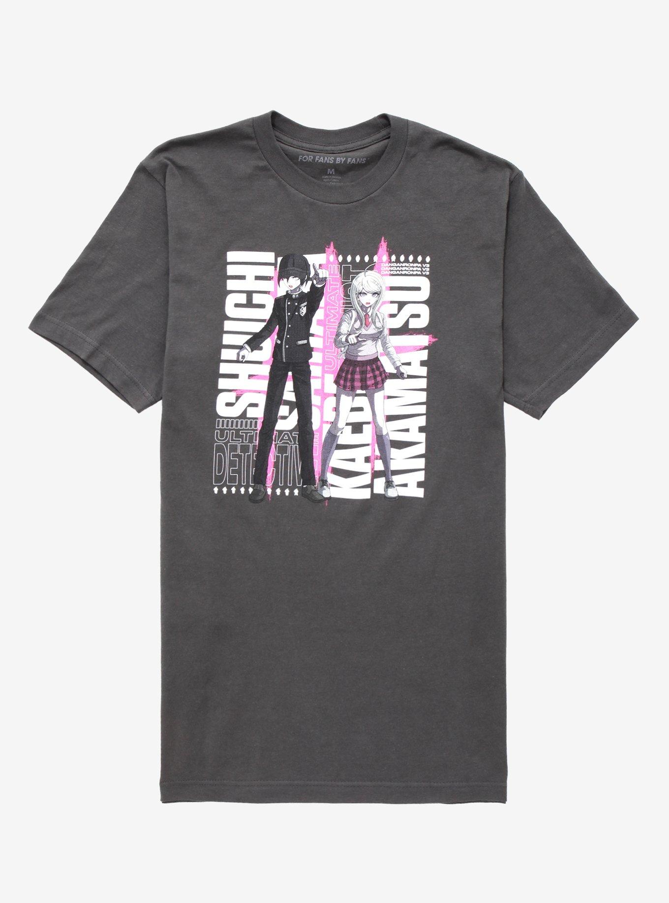 Danganronpa Shuichi & Kaede TShirt Hot Topic