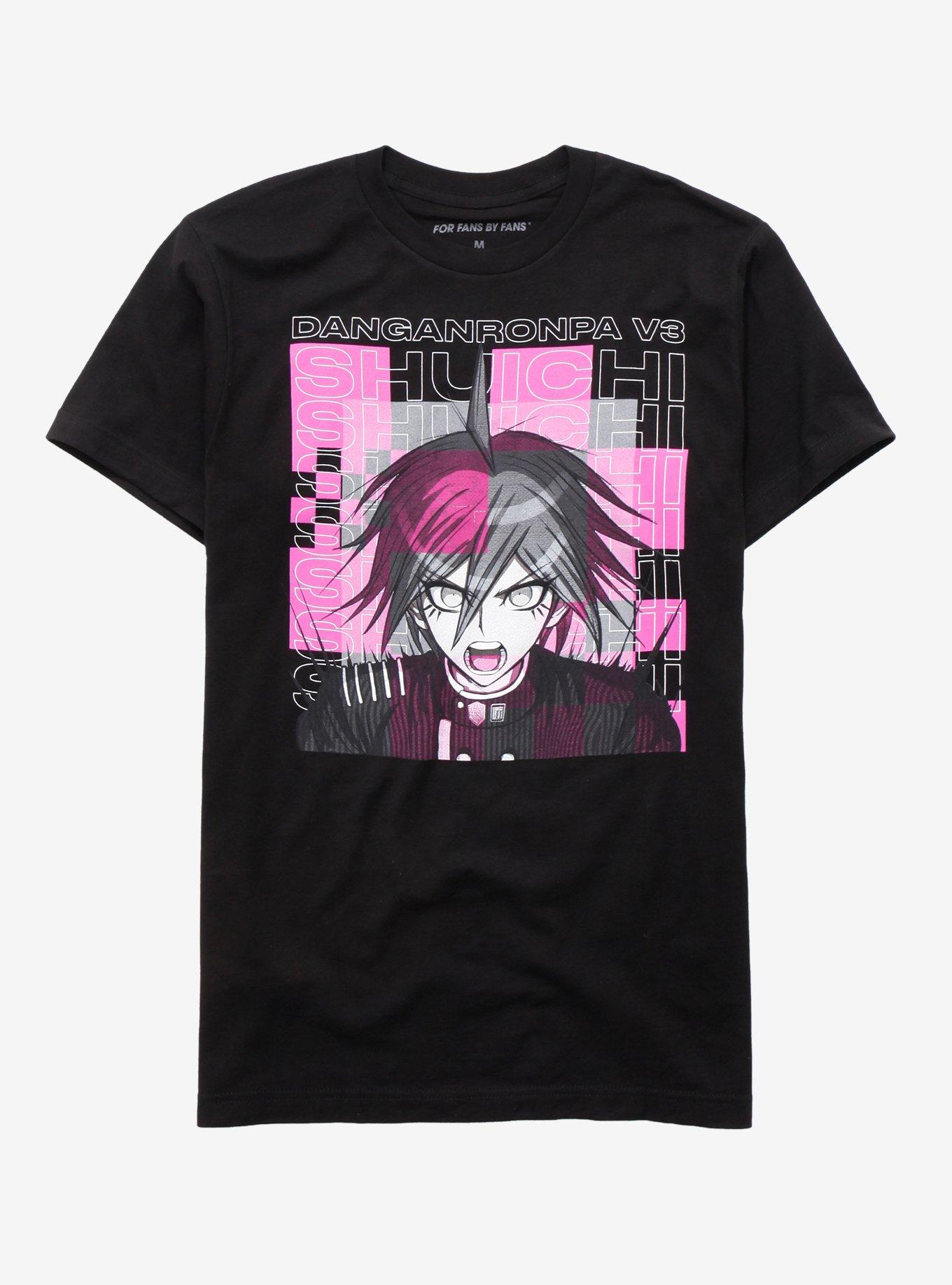 Danganronpa V3: Killing Harmony Shuichi T-Shirt, BLACK, hi-res