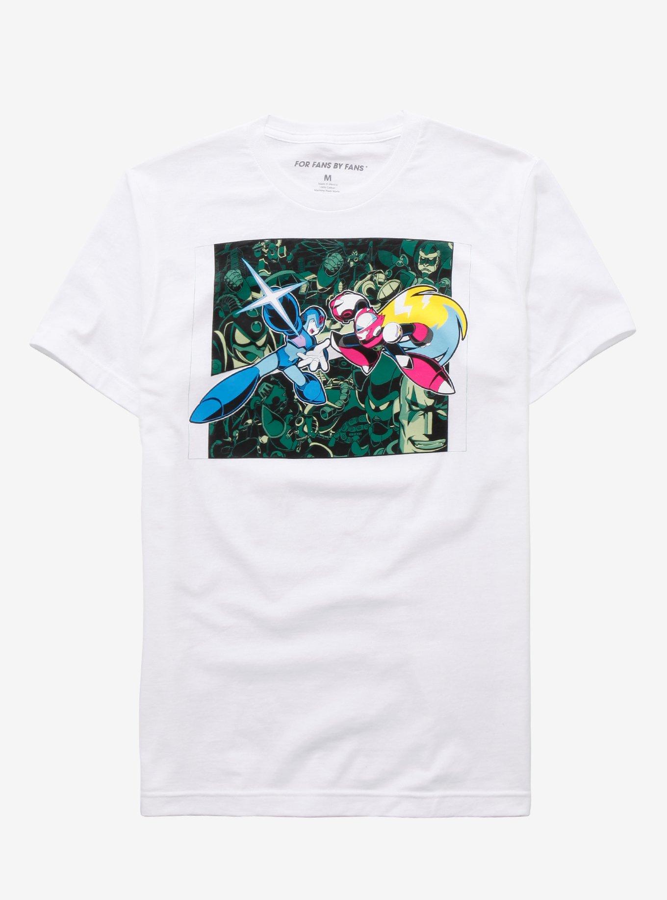 Mega Man X Zero T-Shirt, WHITE, hi-res