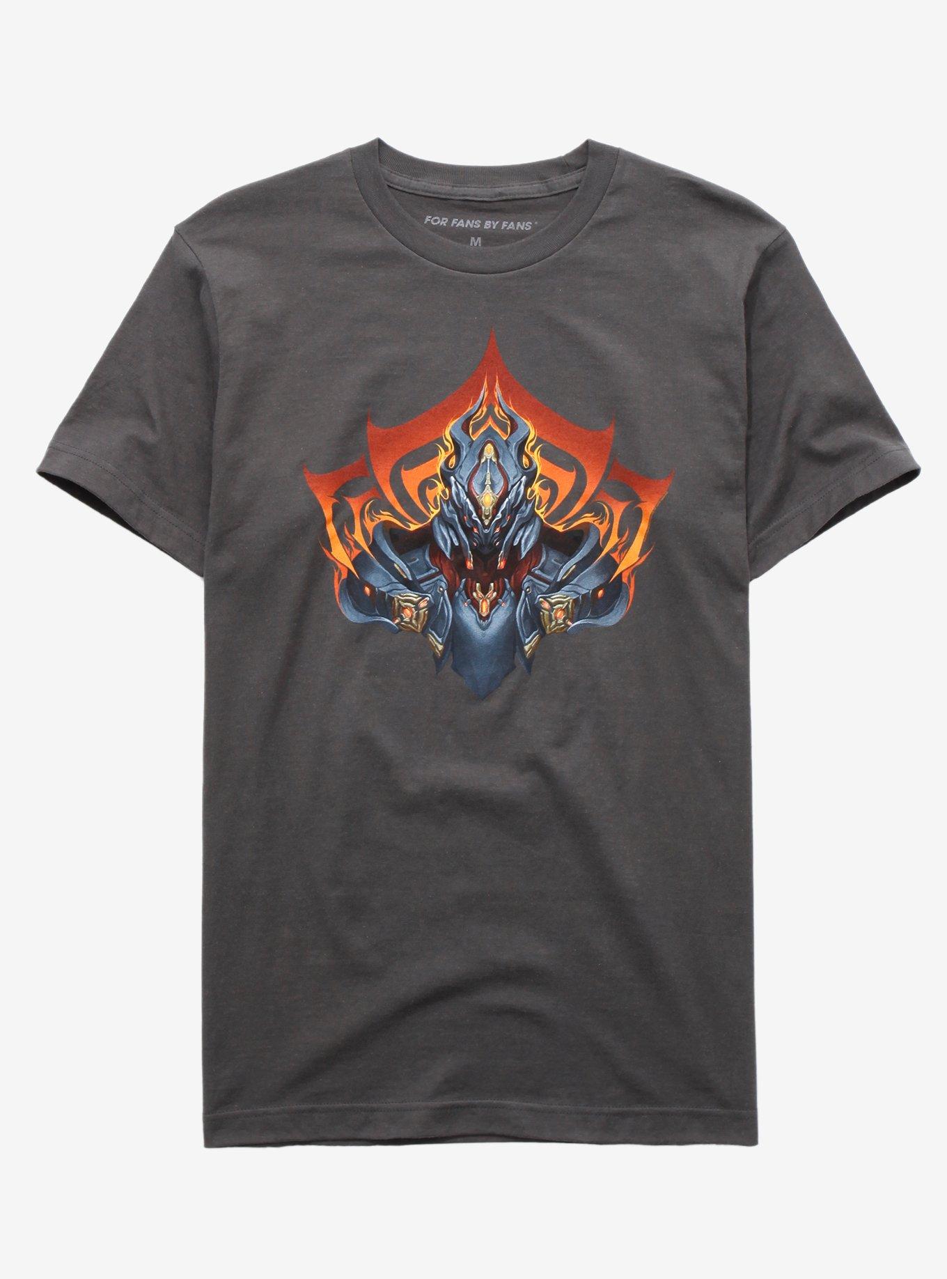 Warframe Chroma Prime T-Shirt, CHARCOAL, hi-res