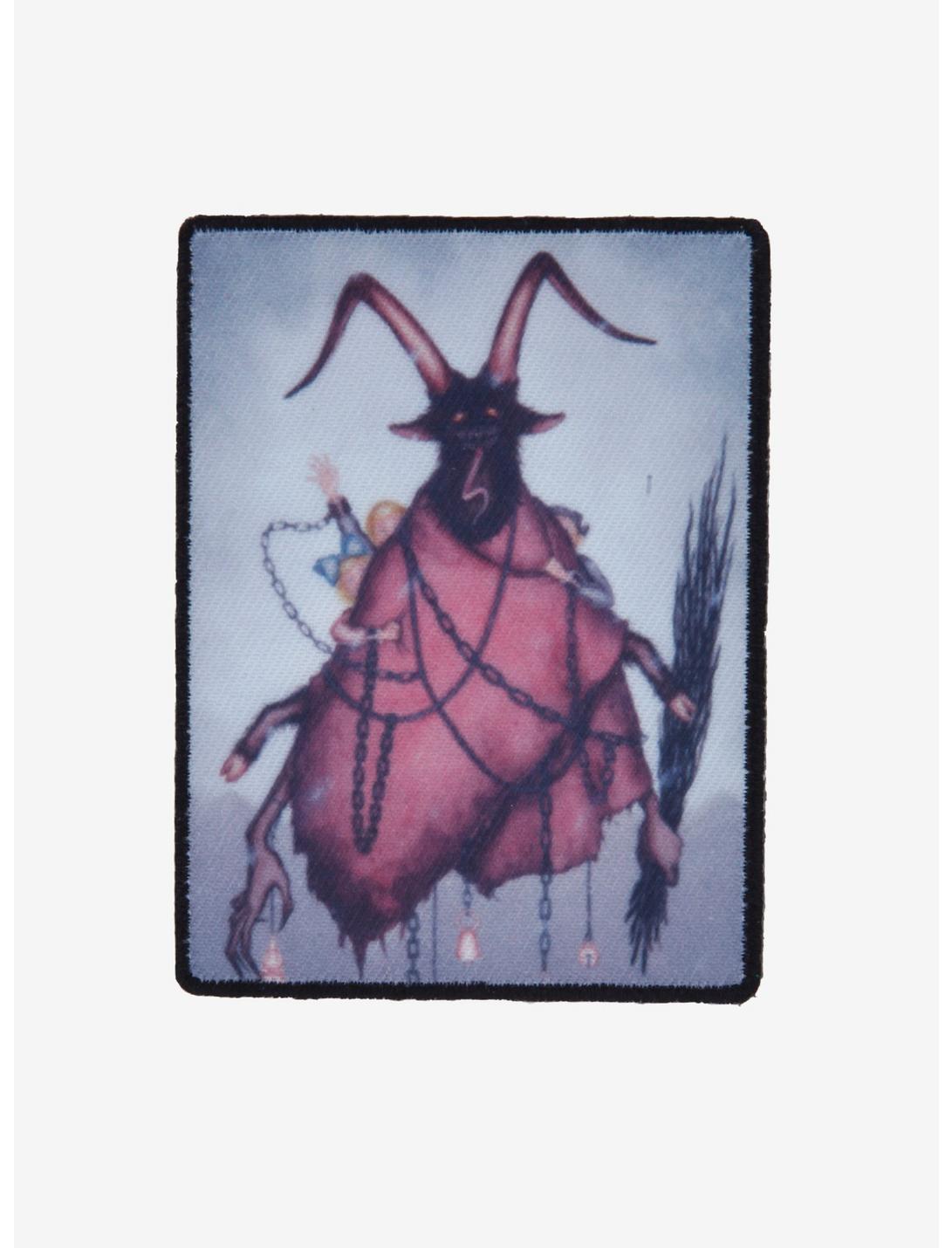 Krampus Illustrated Patch By Built From Sketch, , hi-res