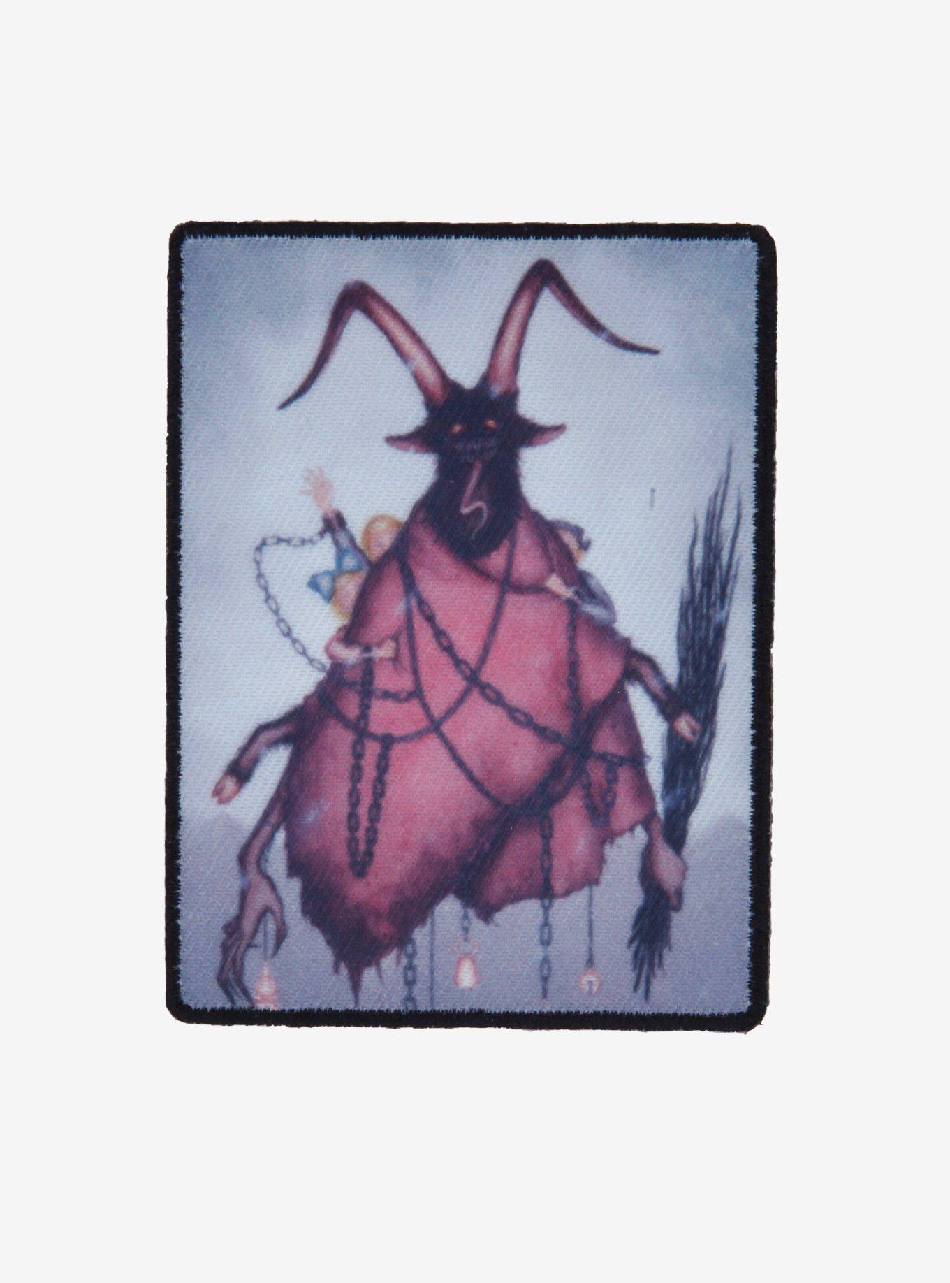 Krampus Illustrated Patch By Built From Sketch | Hot Topic