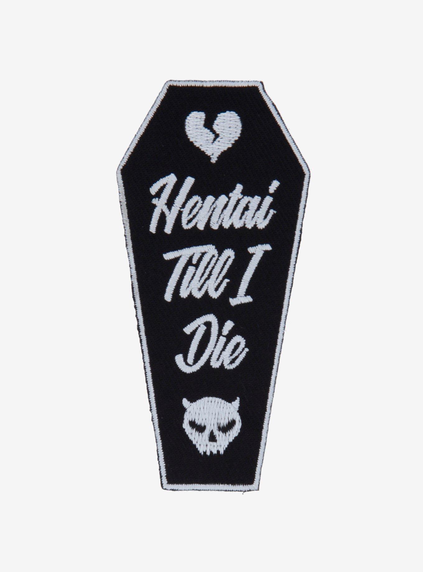 IIII Clothing Hentai Coffin Patch, , hi-res