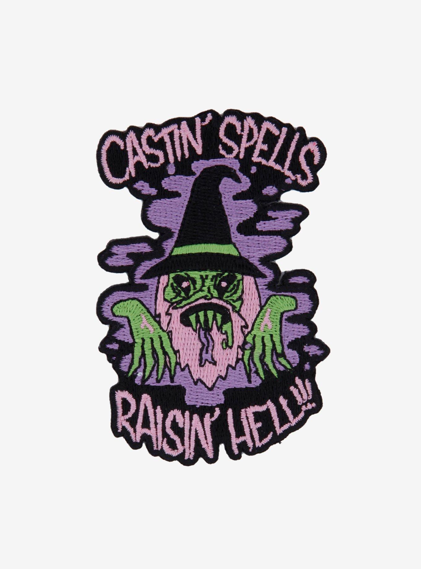 Casting Spells Witch Patch By Wizard Of Barge, , hi-res