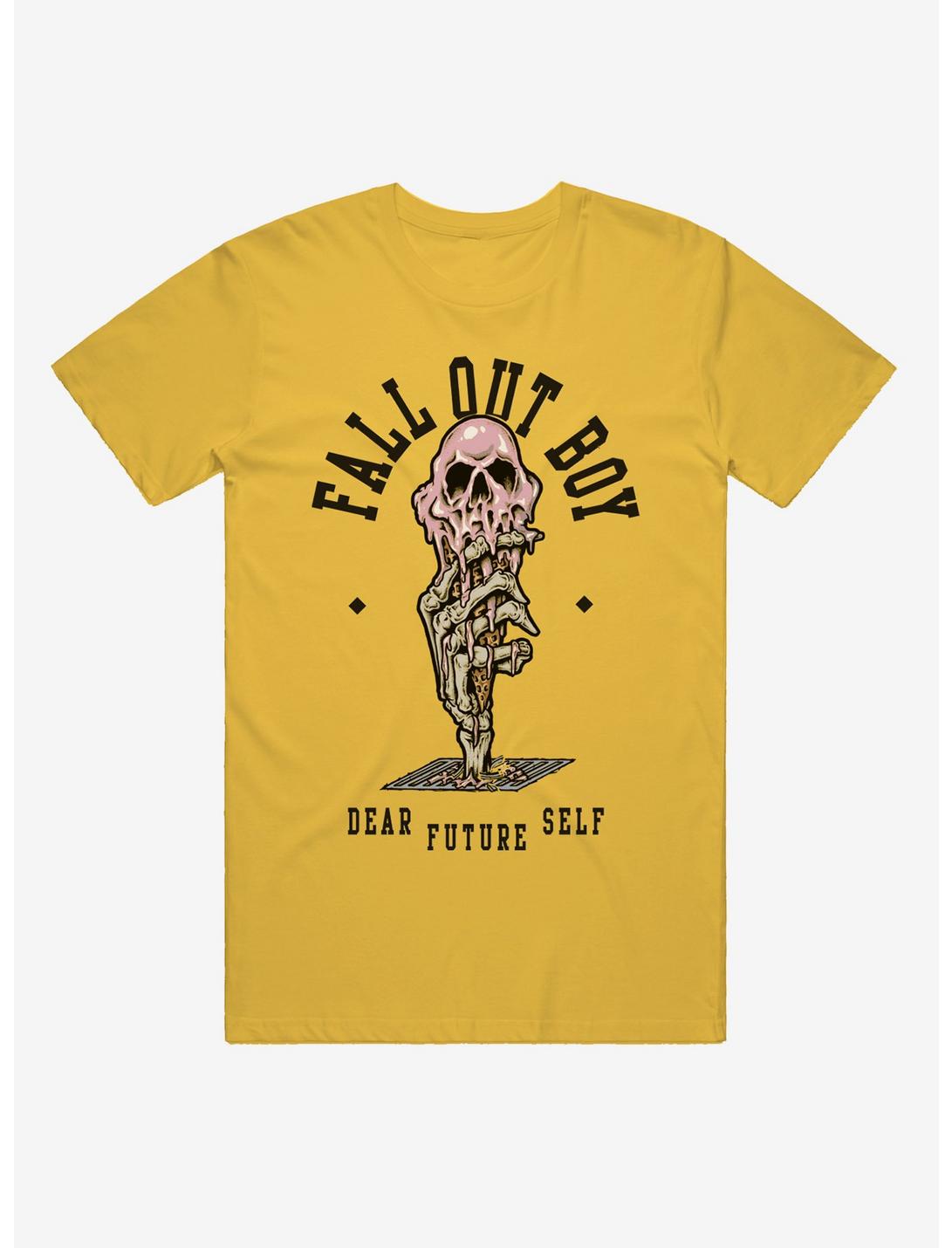Fall Out Boy Dear Future Self T-Shirt, GOLDEN YELLOW, hi-res
