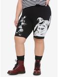 The Nightmare Before Christmas Oogie Boogie Biker Shorts Plus Size, MULTI, hi-res