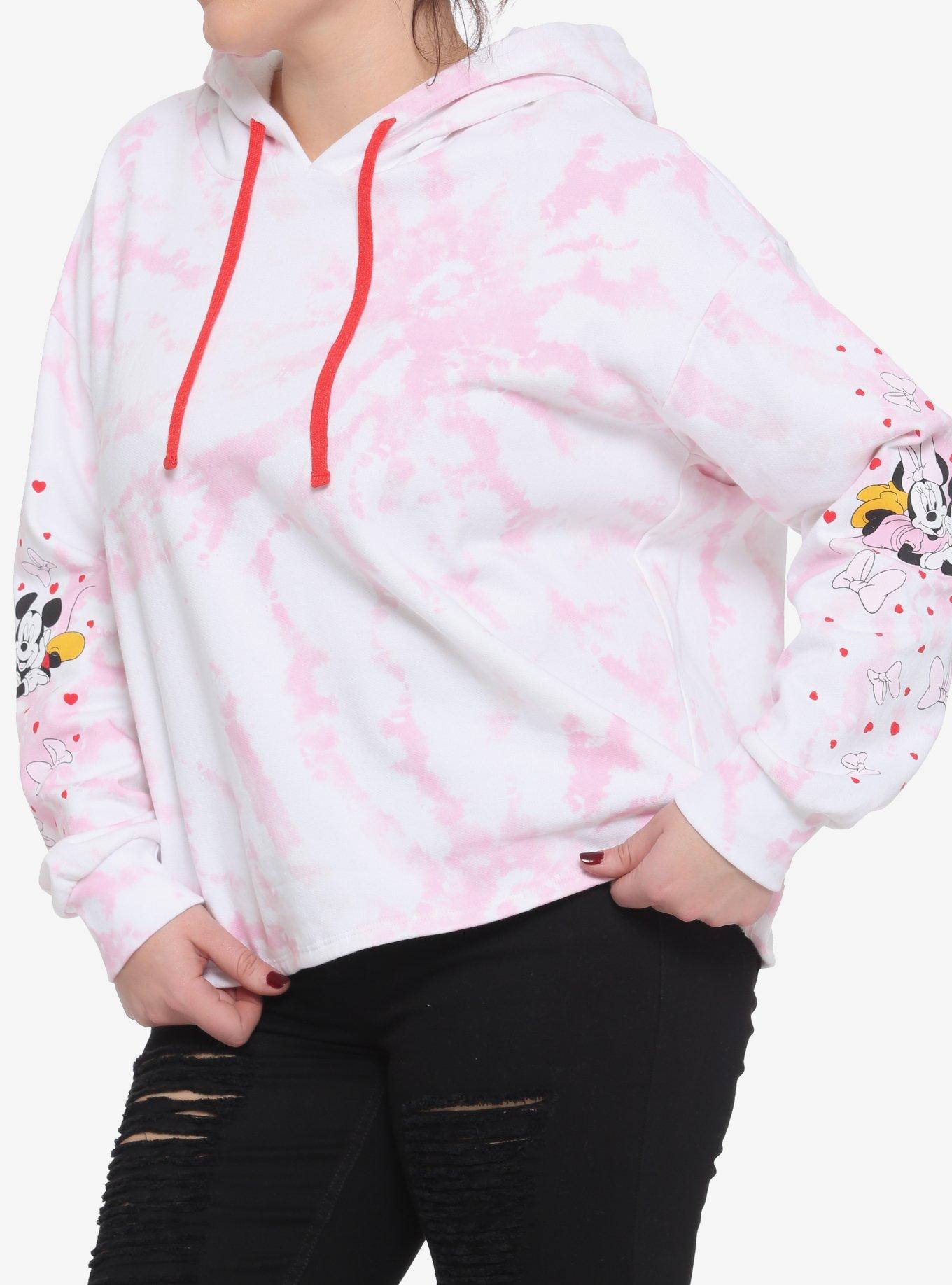 Mickey mouse tie hot sale dye hoodie