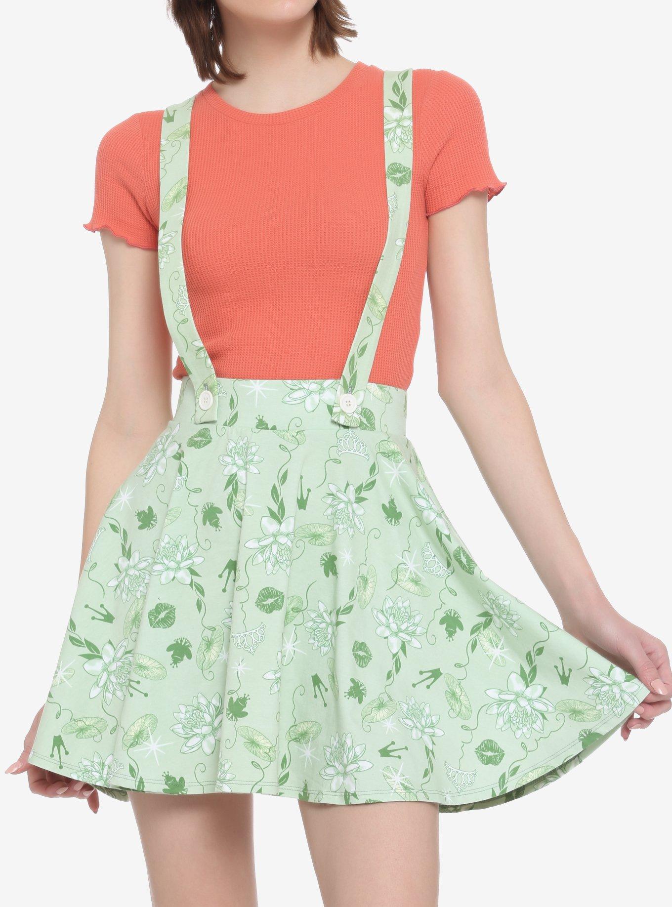 Disney Princess And The Frog Icons Suspender Skirt, MULTI, hi-res