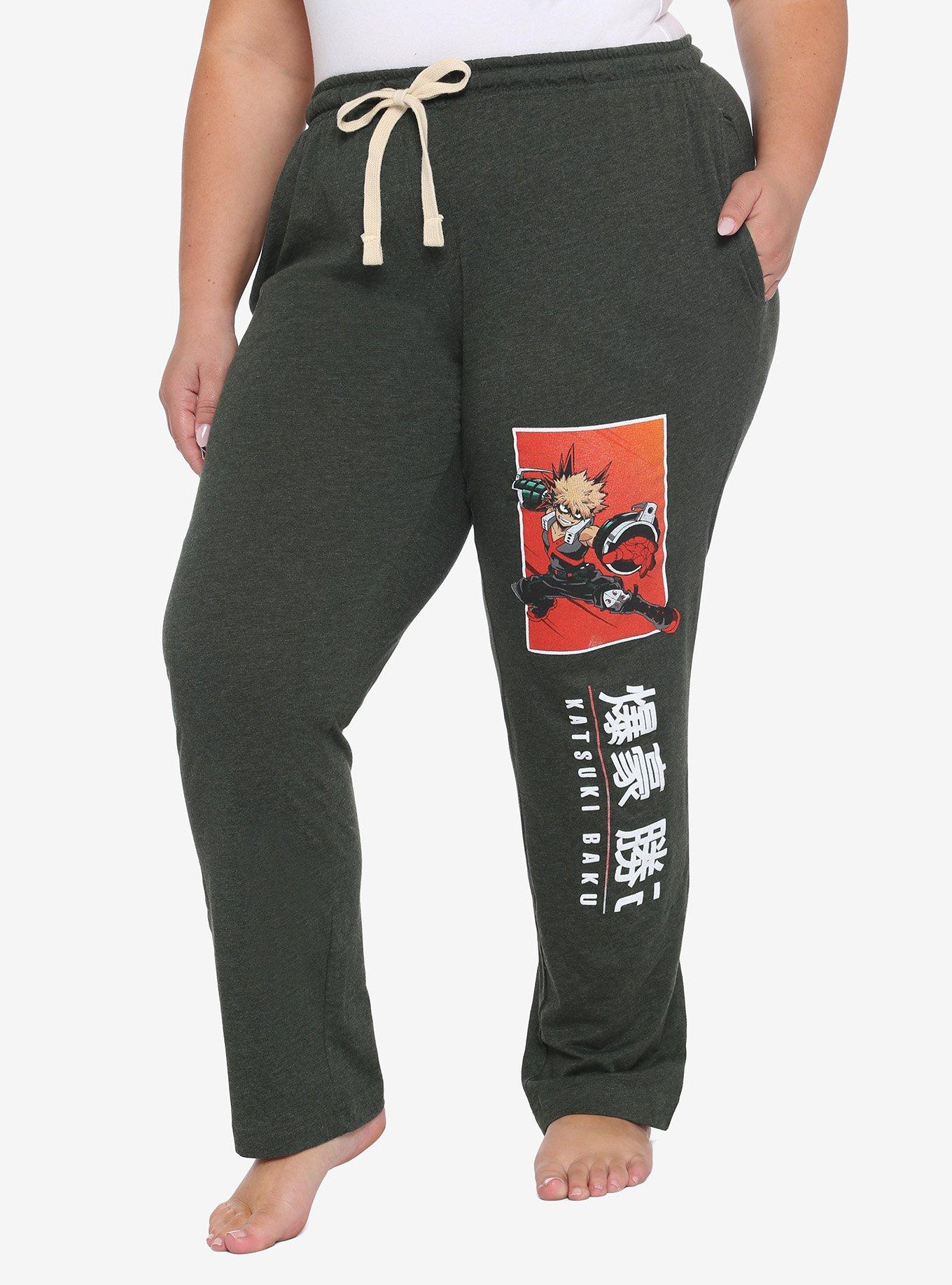 My Hero Academia Bakugo Pajama Pants Plus Size Hot Topic