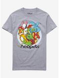Neopets Group T-Shirt, CHARCOAL, hi-res
