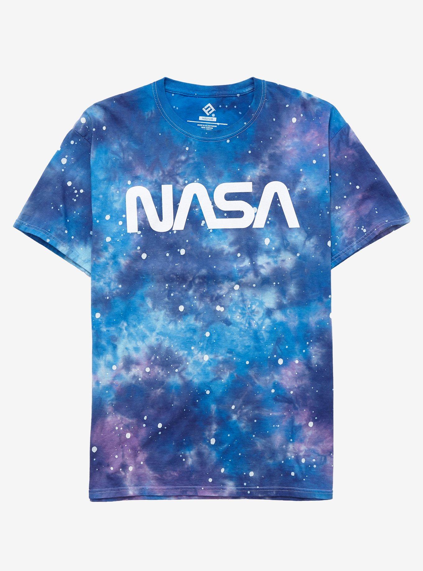 NASA Space Tie Dye T Shirt