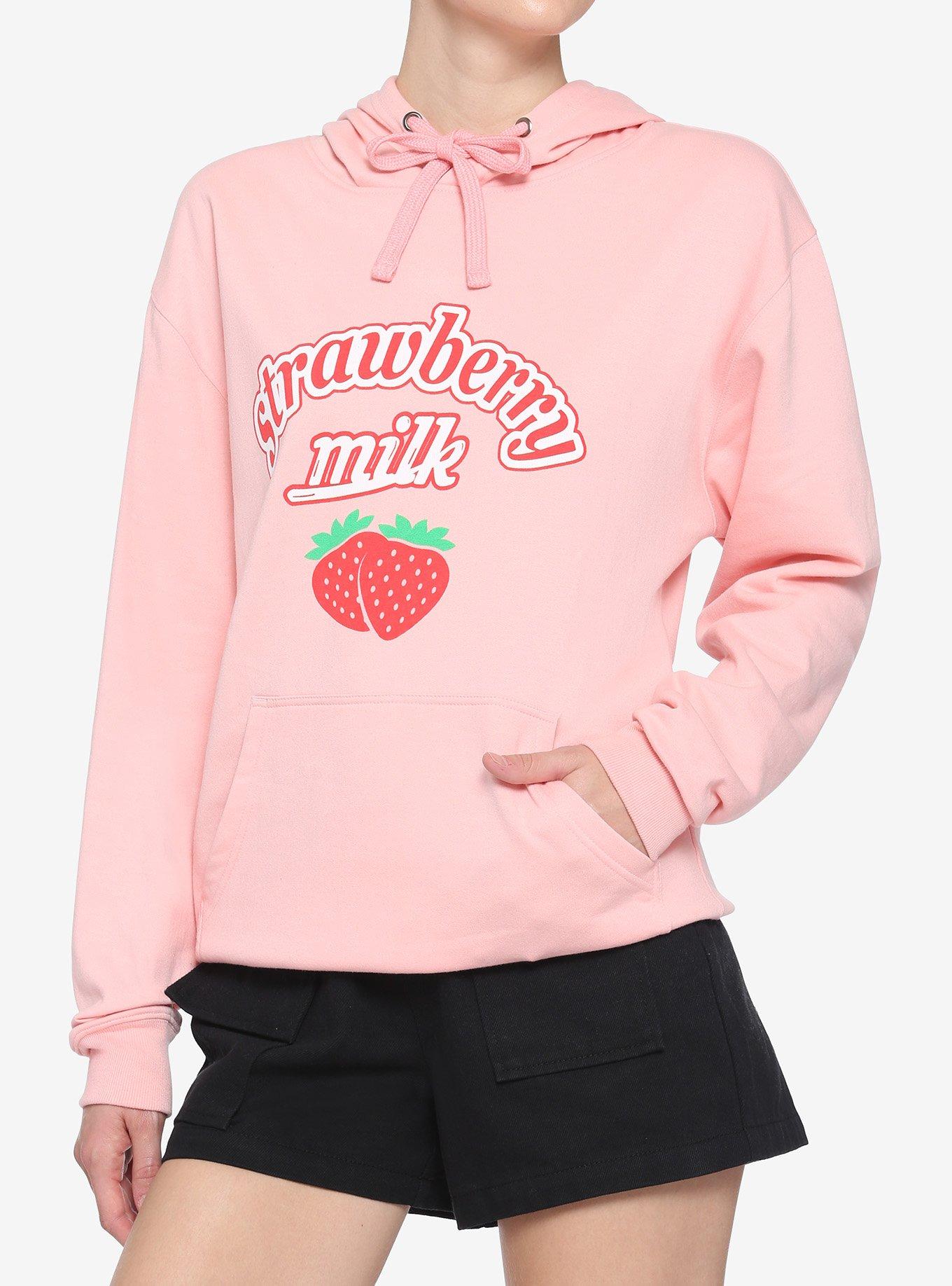 Strawberry Milk Girls Hoodie Hot Topic