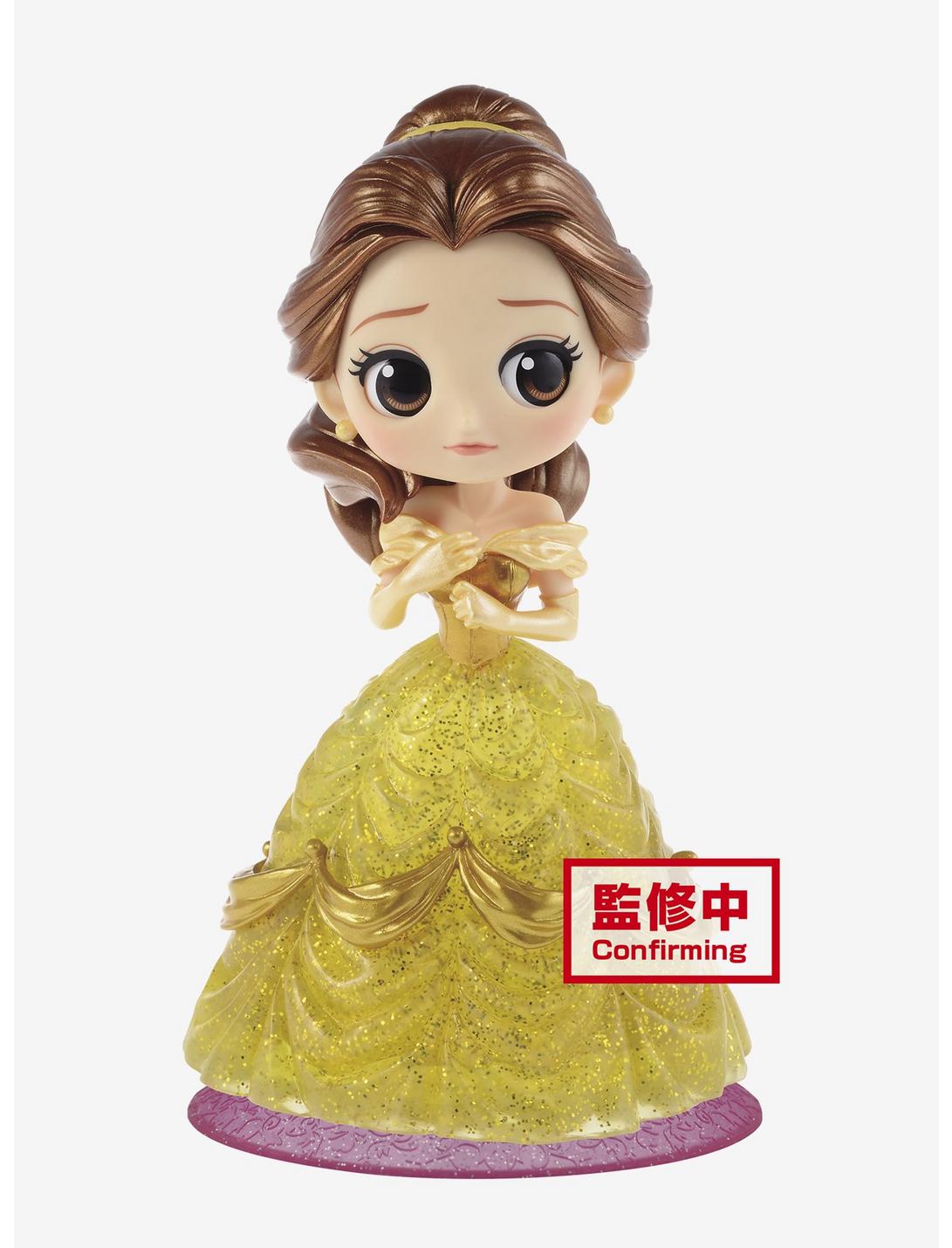 Banpresto Disney Beauty and the Beast Belle Q Posket Glitter Line Figure, , hi-res