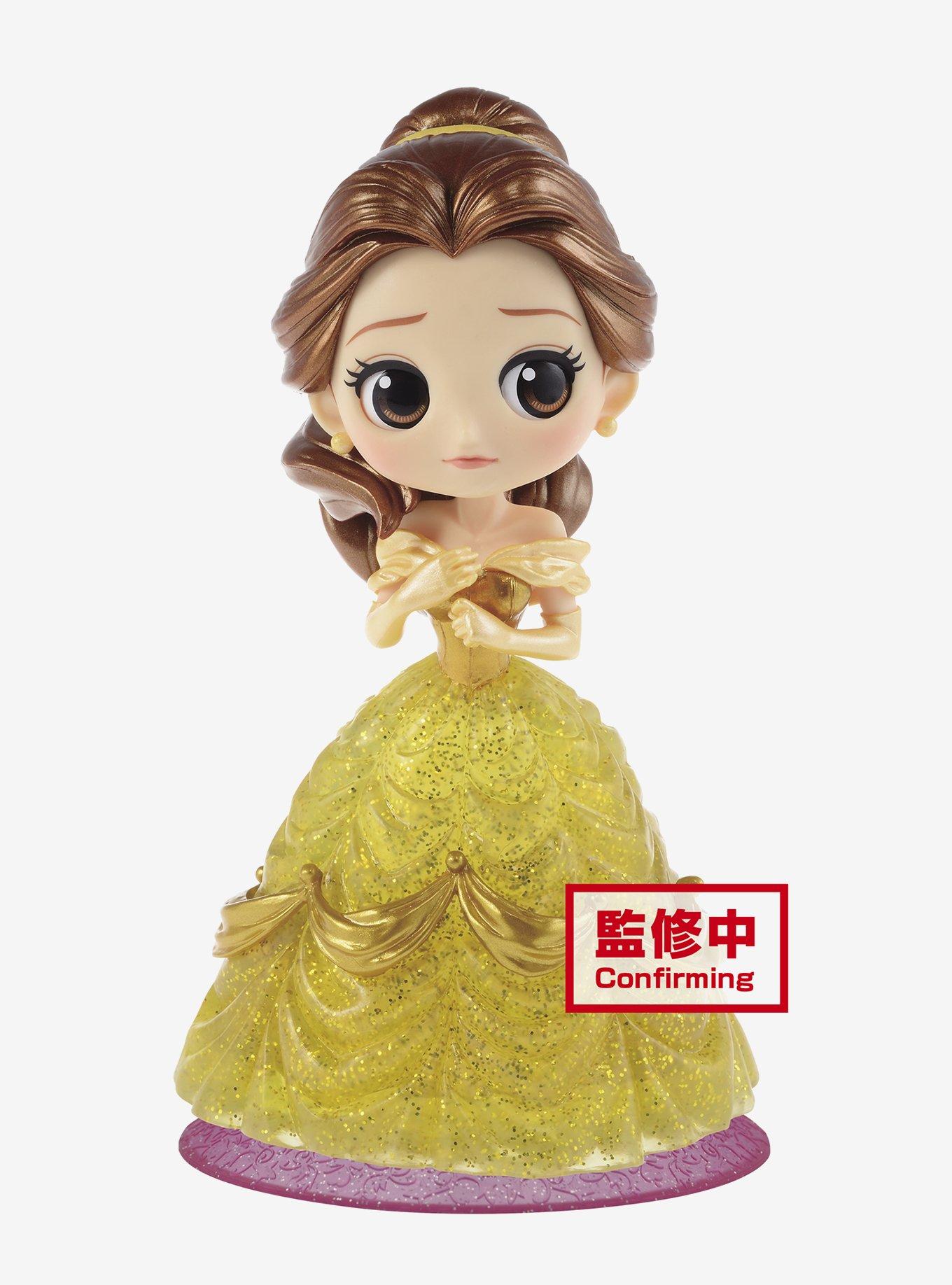 Banpresto Disney Beauty and the Beast Belle Q Posket Glitter Line Figure, , hi-res