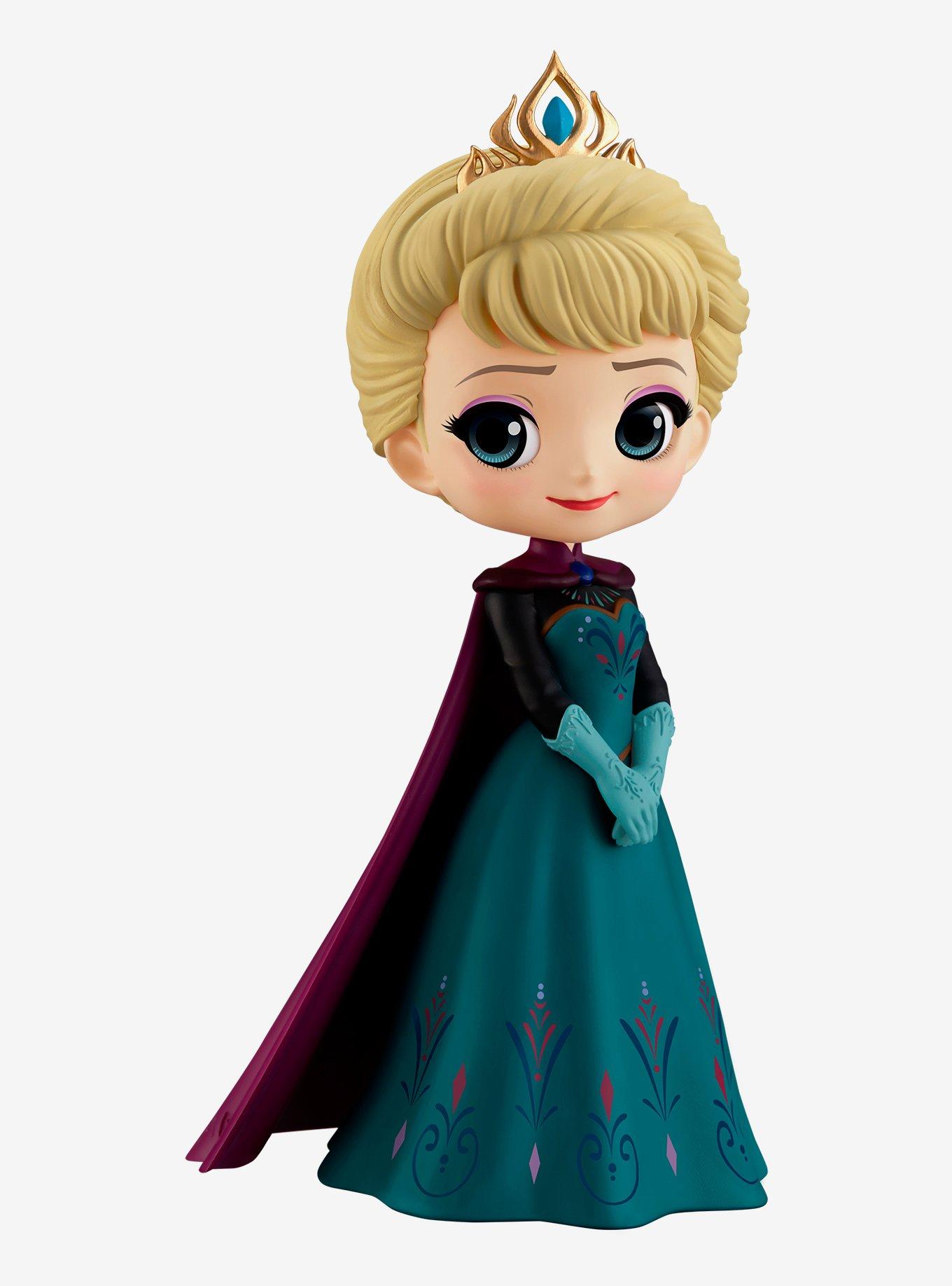 Banpresto Disney Frozen Q Posket Elsa in Coronation Dress (Ver. A) Figure, , hi-res