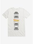Back To The Future DeLorean T-Shirt, WHITE, hi-res