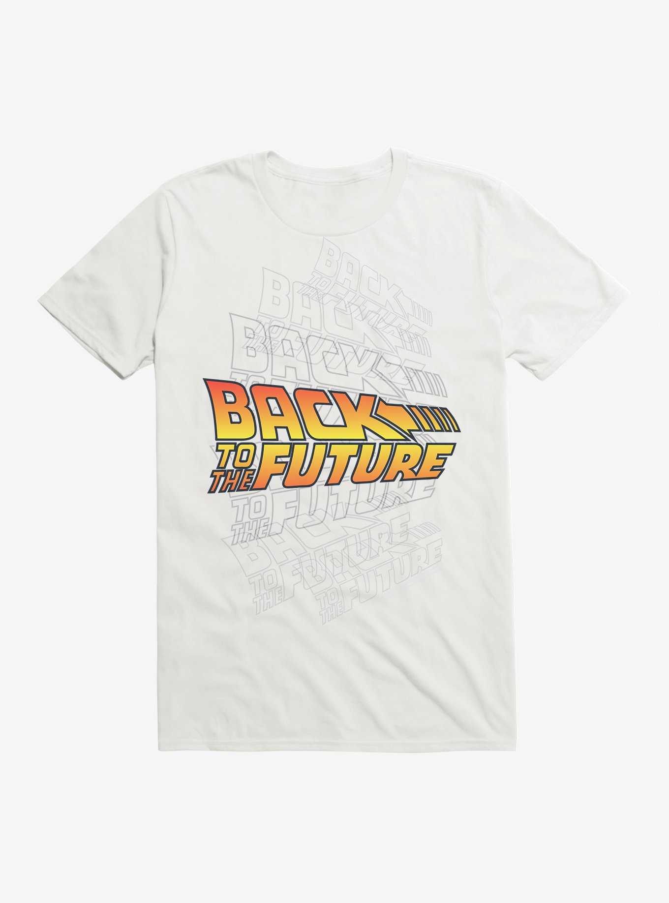 Back To The Future Kaleidoscpoe Logo T-Shirt, , hi-res