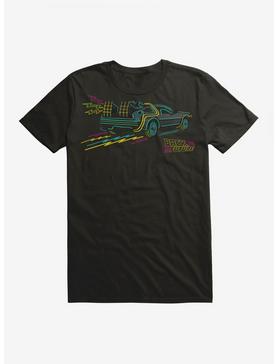 Back To The Future Neon DeLorean Go T-Shirt, , hi-res